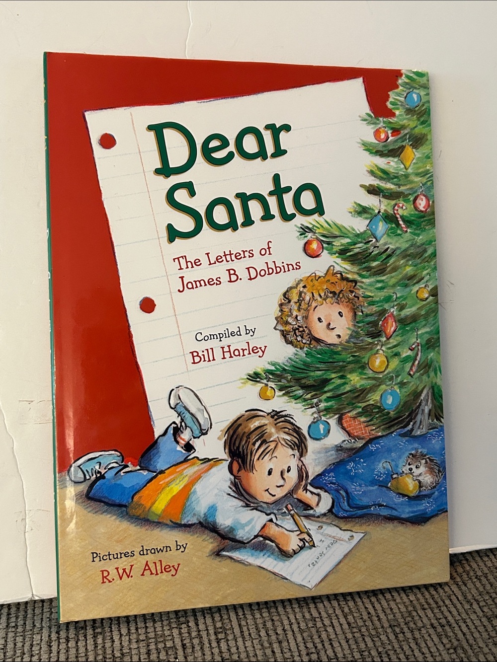 Dear Santa Holiday Children's Book NEW hardcover